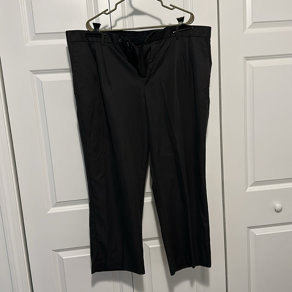 Croft & Barrow 42x30 Men’s Dress Pants Pleated Black